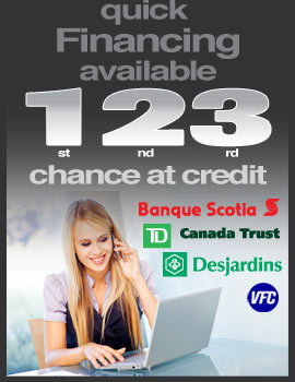 Quick financing available